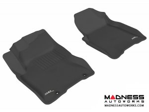 Nissan Rogue Floor Mats (Set of 2) - Front - Black by 3D MAXpider
